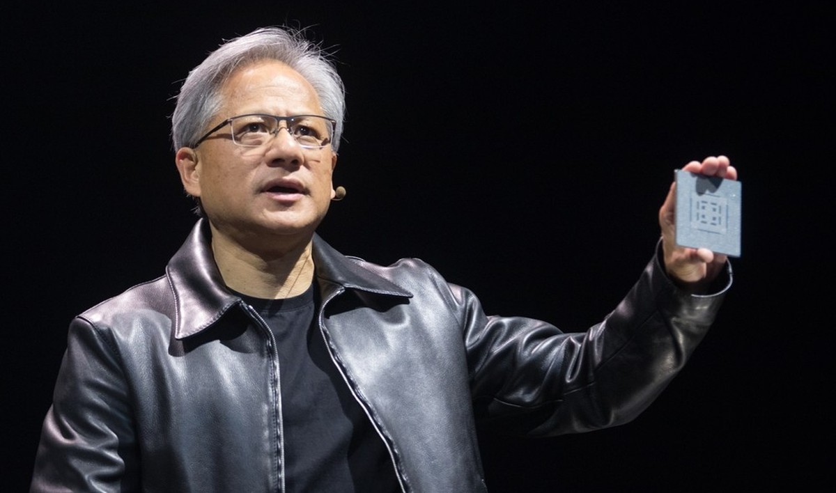 Nvidia-CEO Jensen Huang ist dank KI-Chips auf der Überholspur.