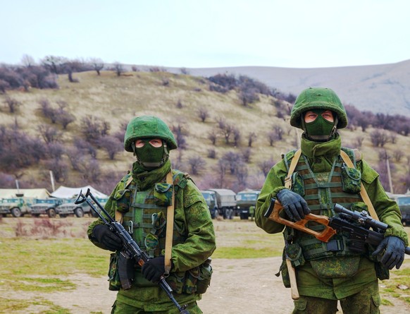 Die grünen Männlein auf der Krim. Waren sie russische Elitesoldaten?