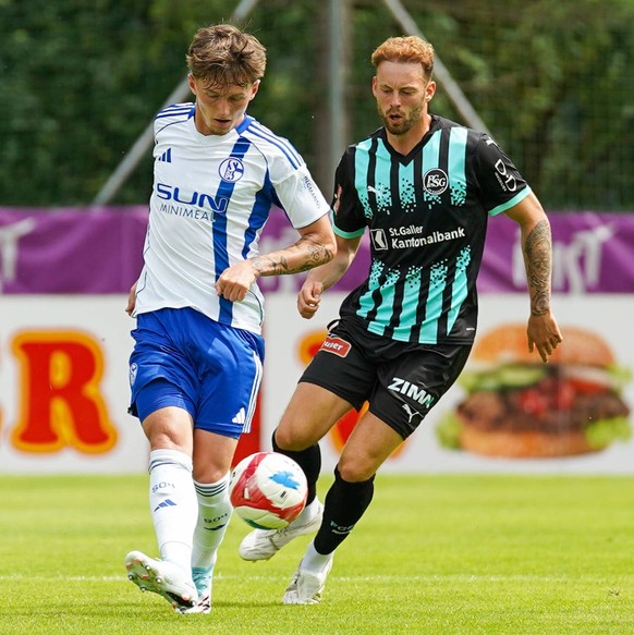 FC Schalke 04 Trainingslager Neustift im Stubaital - Testspiel - 12.07.2025 - FC Schalke 04 vs. FC St. Gallen - Velly Arena Imst,