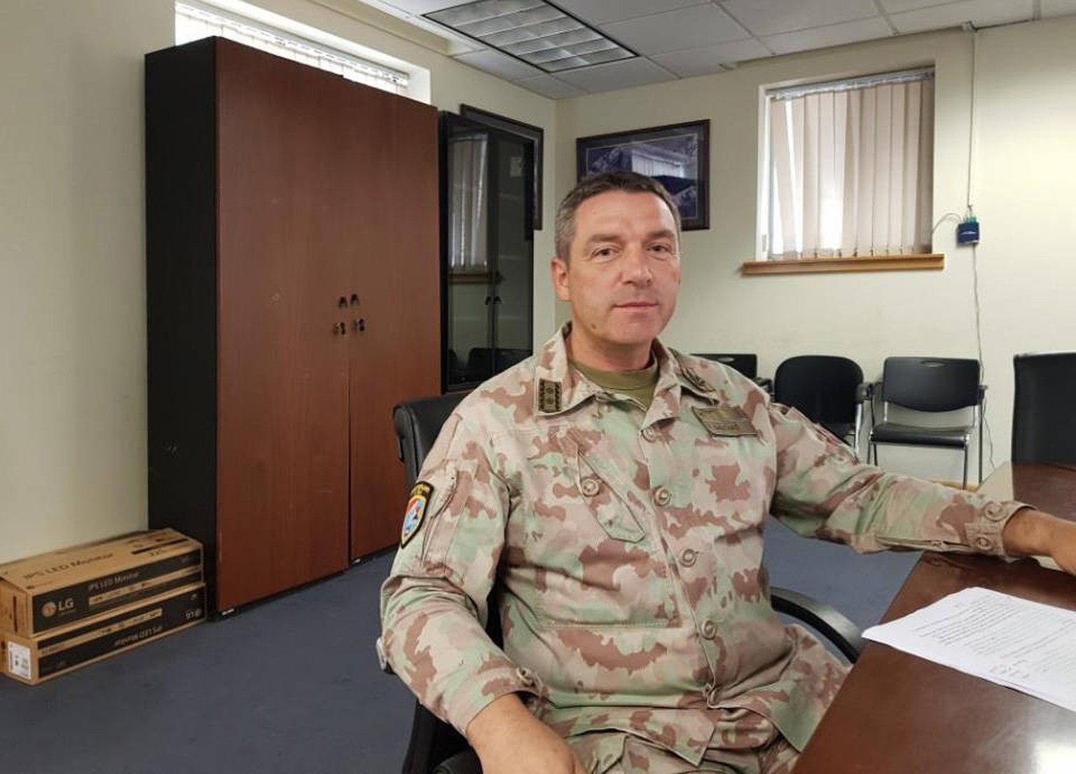 Korean armistice supervisory commission Korean armistice supervisory commission Maj. Gen. Patrick Gauchat, the chief of the Swiss delegation at the Neutral Nations Supervisory Commission NNSC, speaks  ...
