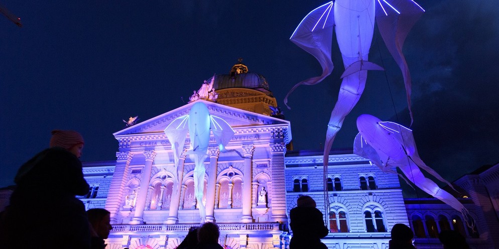 Auch das Bundeshaus öffnet an der Museumsnacht seine Türen. (Archivbild)