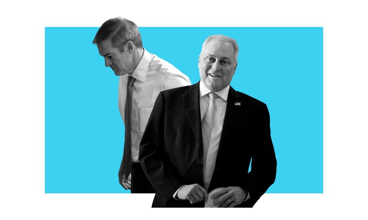 Deux candidats étaient en lice pour remporter le marteau de speaker de la Chambre des représentants: Jim Jordan de l'Ohio et Steve Scalise, de Louisiane.