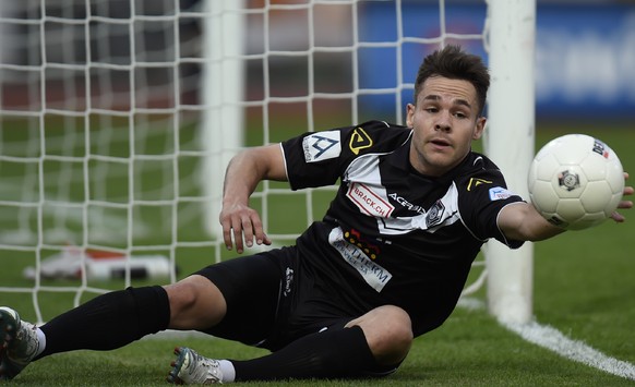 22.05.2015; Lugano; Fussball Challenge League - FC Lugano - FC Chiasso; Patrick Rossini (Lugano)
(Claudia Minder/freshfocus)