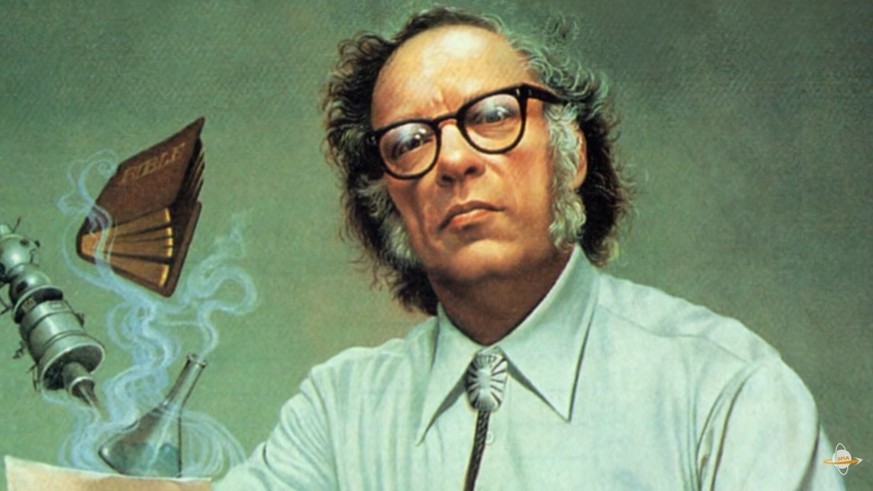 Illustration Isaac Asimov