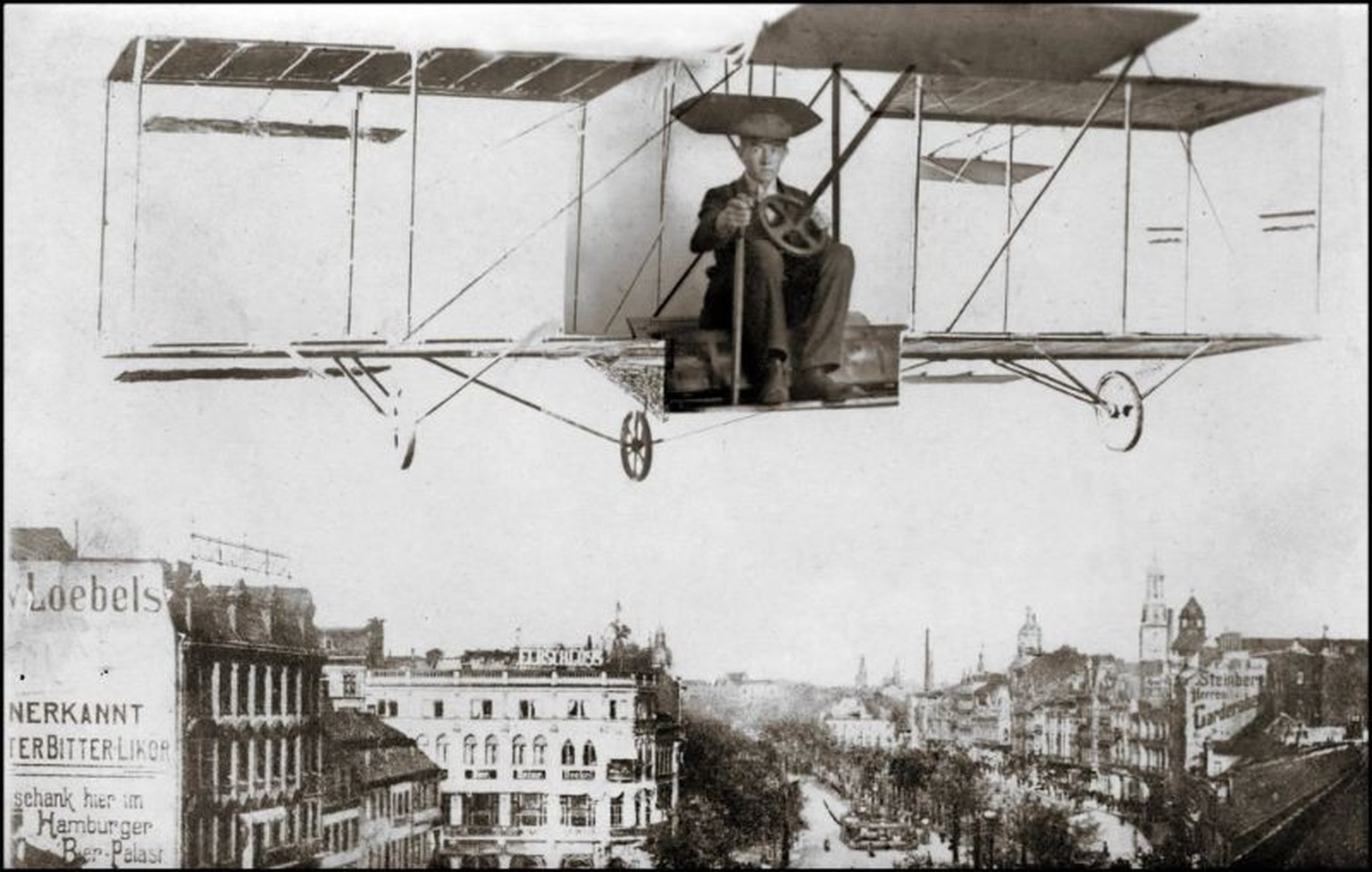 Flying in the studio, 1920er