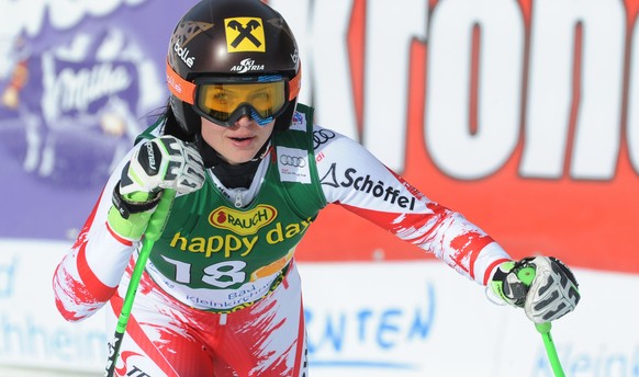 Anna Fenninger ist die Schnellste hinter der Speed-Queen.