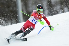 Luca Aerni in Sotschi.