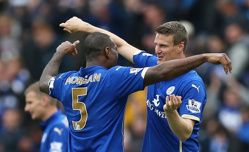 Wes Morgan und Robert Huth: Werden jedes Wochenende mit gegnerischen Stürmern gefüttert.