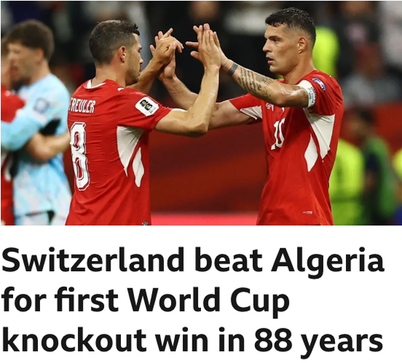 BBC Schweiz-Algerien