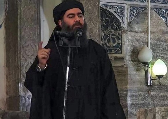 Kalif al-Baghdadi.<br data-editable="remove">