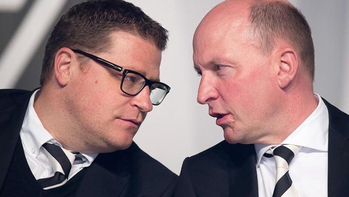 Die Borussia-Chefetage: Sportchef Max Eberl und Gechäftsführer Stephan Schippers.