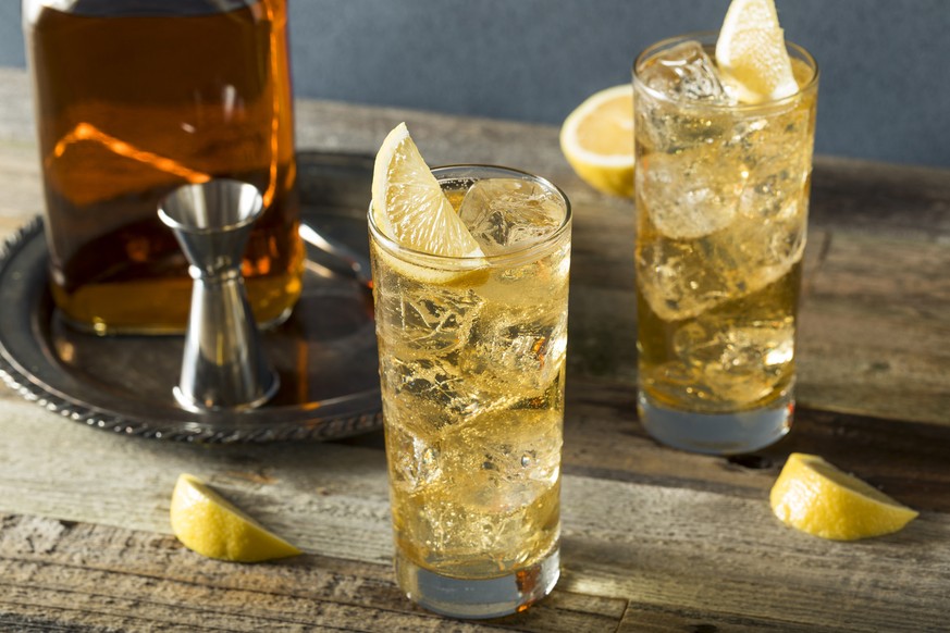 bourbon buck ginger ale bourbon whisky whiskey Drinks alkohol cocktails trinken