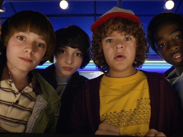 Szenenbild aus der Netflix-Hitserie &quot;Stranger Things&quot;, zu der der Streaming-Riese im Juli eine dritte Staffel veröffentlicht hat.