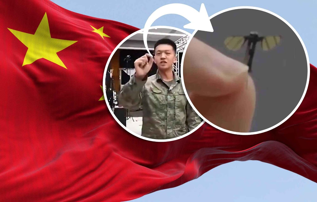 La Chine présente un drone de la taille d'un moustique pour des missions militaires