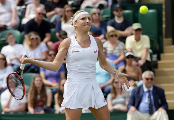 Timea Bacsinszky musste sich in Wimbledon gedulden, war dann aber bereit, als es zählte.