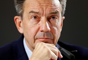 International Committee of the Red Cross (ICRC) President Peter Maurer attends a news conference to launch the survey &quot;People on War&quot; in Geneva, Switzerland, December 5, 2016. REUTERS/Denis  ...