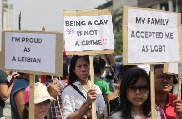 Homosexualität wird auch weiterhin nicht unter Strafe gestellt.