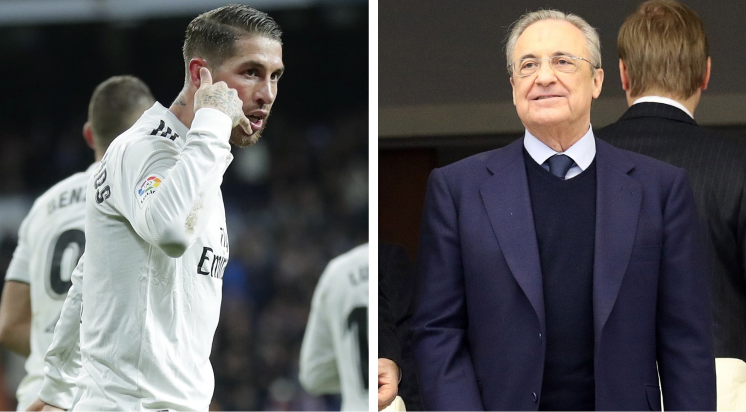 Zerrüttetes Verhältnis: Sergio Ramos und Florentino Perez.