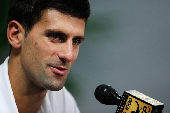 Novak Djokovic: Gibt trotz Vaterschaft kämpferische Töne von sich.