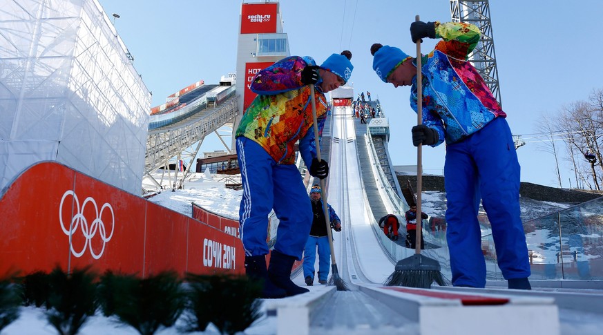 Wie oft werden die Schanzen der Spiele von Sotschi noch für Wettkämpfe auf höchstem Niveau präpariert werden?