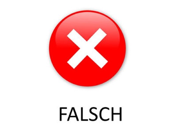 falsch