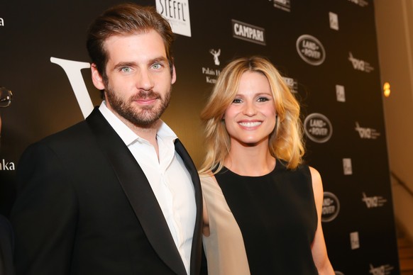 Tomaso Trussardi und Michelle Hunziker: Bald Mann und Frau.