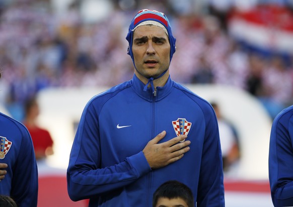 Football Soccer - Croatia v Spain - EURO 2016 - Group D - Stade de Bordeaux, Bordeaux, France - 21/6/16
Croatia's Vedran Corluka 
REUTERS/Sergio Perez  
Livepic
