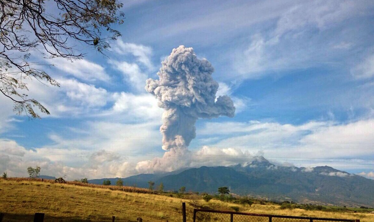 Der Colima spuckt wieder Asche.&nbsp;