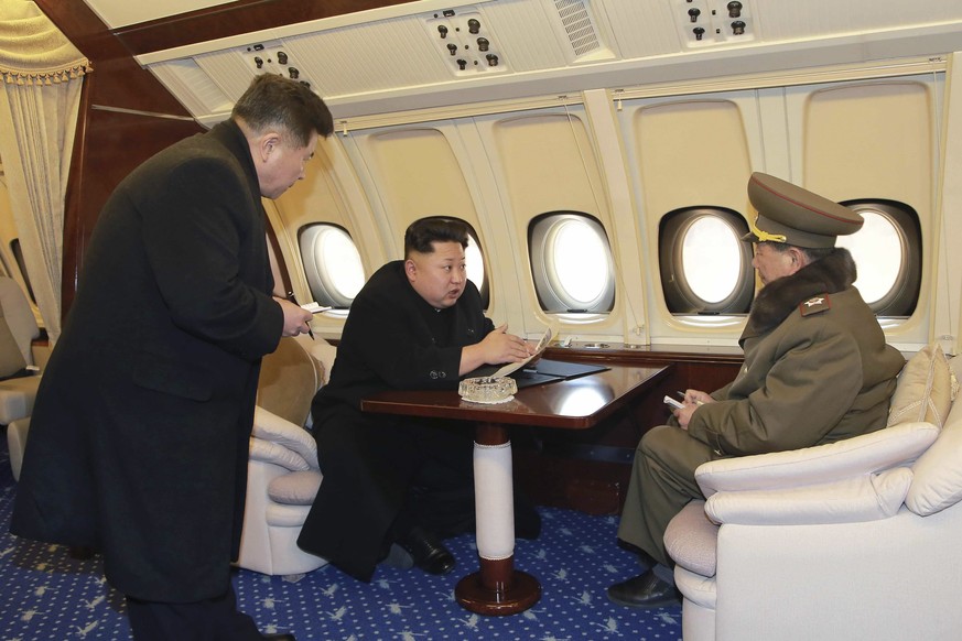 Auch Kim Jong Un hat übrigens eine Präsidentenmaschine