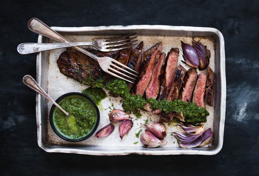 Straussenfleisch steak strauss geflügel fleisch essen food