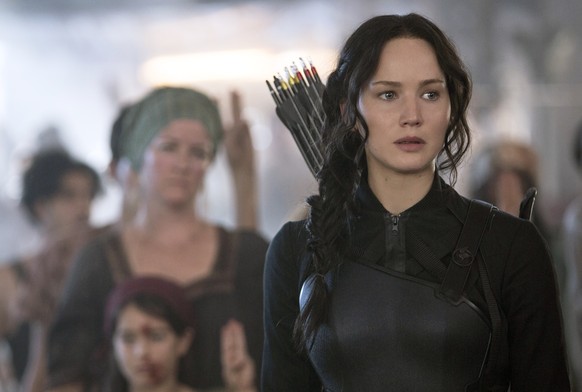 Jennifer Lawrence in ihrer Rolle als Katniss Everdeen.