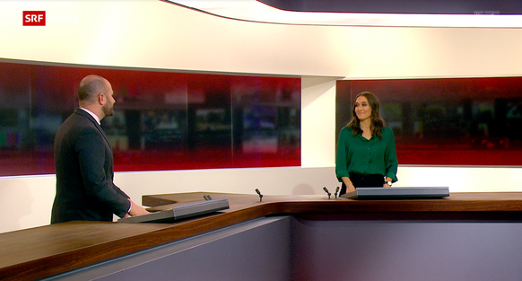 Das neue SRF-Fernsehstudio für die Tagesschau und 10 vor 10.