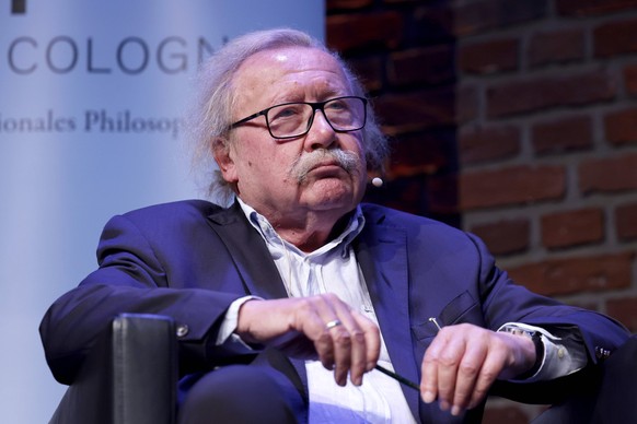 Philosoph Peter Sloterdijk in der Phil.Cologne-Veranstaltung Garten oder Maschinenraum des Menschlichen Die Zukunft der Erziehung im digitalen Zeitalter in den Balloni Hallen. K�ln, 27.06.2025 NRW Deu ...