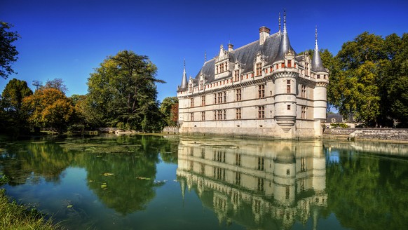 Das Schloss Azay-le-Rideau wurde in der Renaissance gebaut.&nbsp;