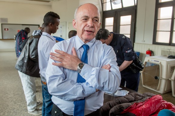 Ueli Maurer: «Pro Service public»-Volksinitiative könnte sich zum Bumerang entwickeln.