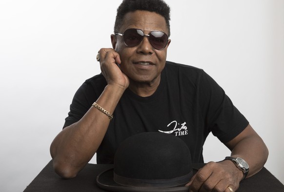 FILE - Tito Jackson, a member of the famed Jackson 5, poses for a portrait in Los Angeles, July 24, 2019, to promote his solo project, a new version of his 2017 song &quot;One Way Street.&quot; (Photo ...