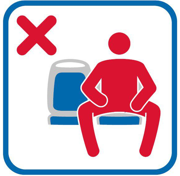 Piktogramm, manspreading, madrid, etm, öffentlicher Verkehr, breitbeinig