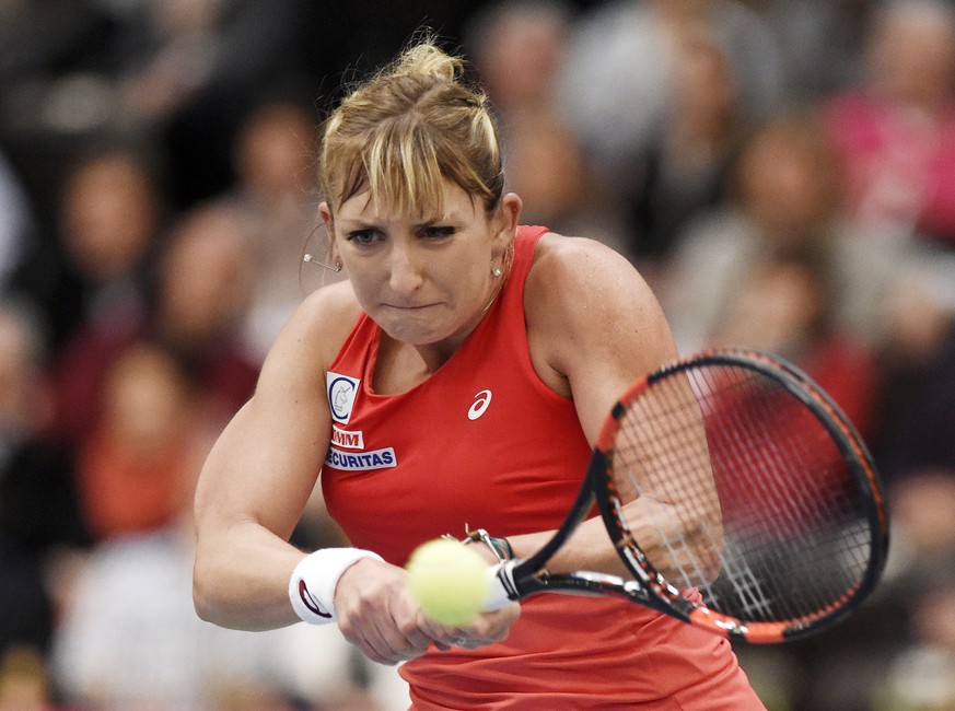 Timea Bacsinszky unteriegt der Australian-Open-Siegerin in zwei Sätzen.