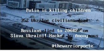 Cyberkrieg gegen Putin: Anonymous hackt und informiert