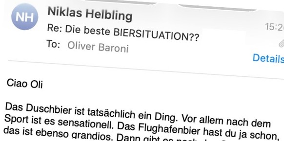 Duschbier Niklas Helbling