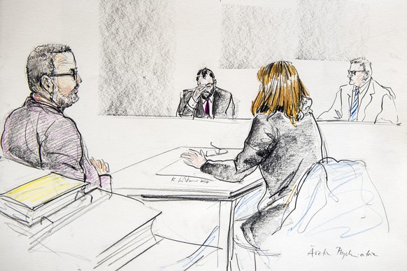 Der Mann ist geständig.