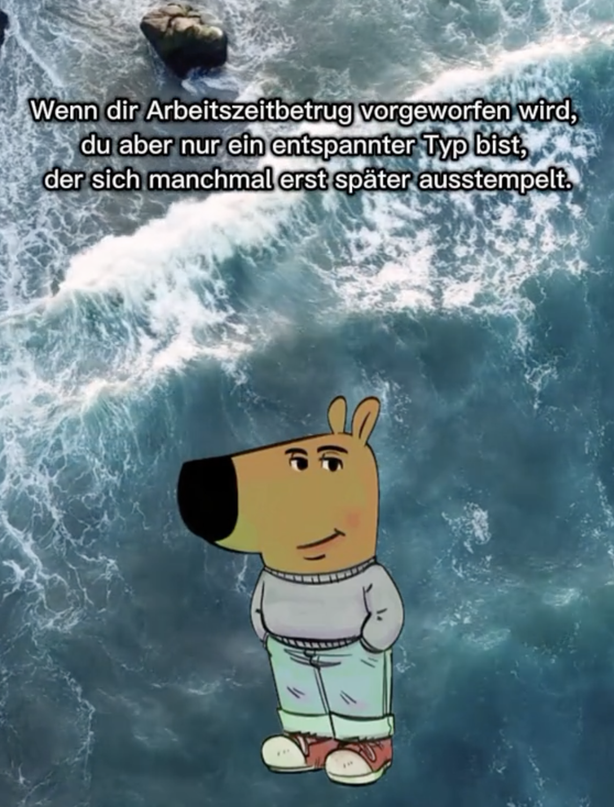 Chill Guy, Entspannter Typ