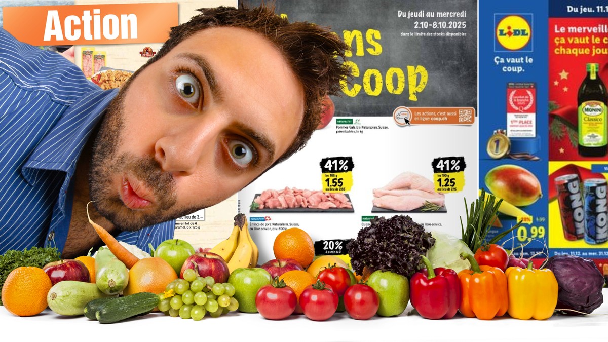 Ils pointent un problème avec les actions Coop, Migros, Denner, Aldi et Lidl