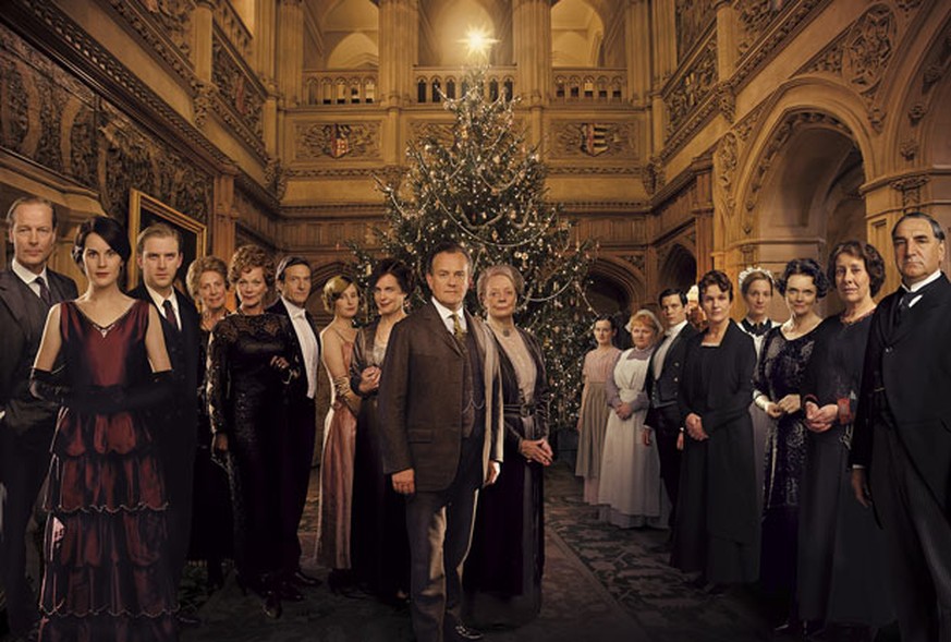 Die Briten sind immer noch beliebt, besonders wenn es weihnachtet wie in «Downton Abbey».