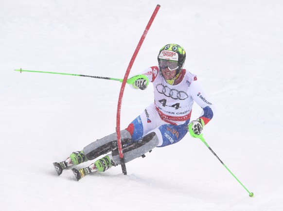 Justin Murisier zeigt in Beaver Creek eine starke Vorstellung.