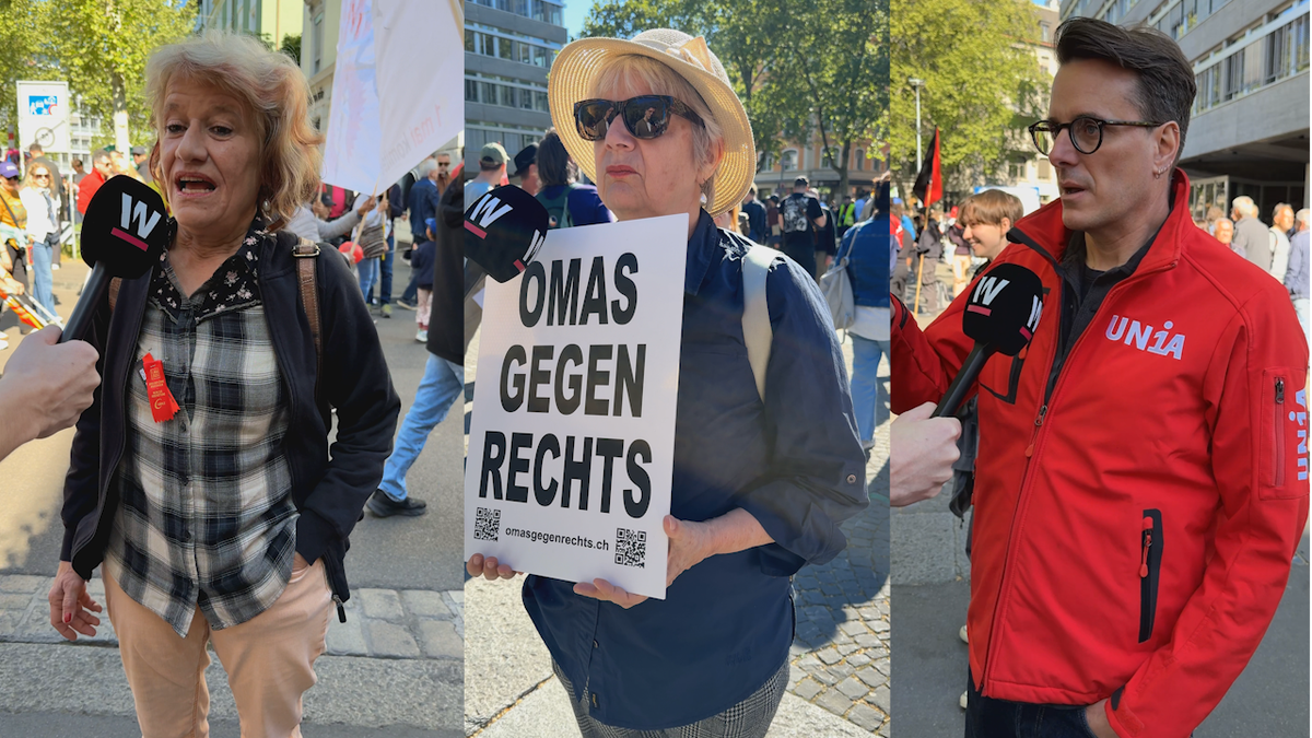 Aus diesen Gründen gehen die Menschen am 1. Mai in Zürich auf die Strasse