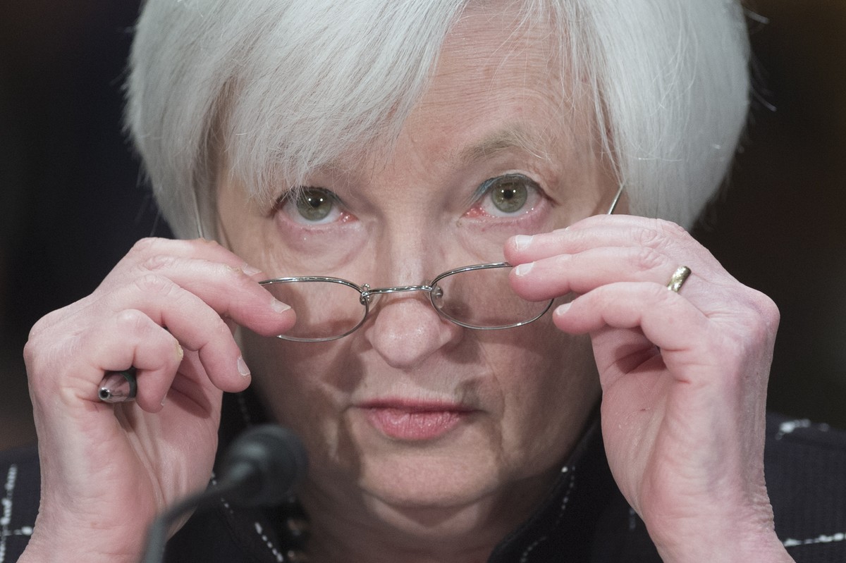 epa08839499 (FILE) - Federal Reserve Board Chairwoman Janet Yellen appears before the Senate Banking, Housing and Urban Affairs Committee hearing on 'The Semiannual Monetary Report to Congress  ...