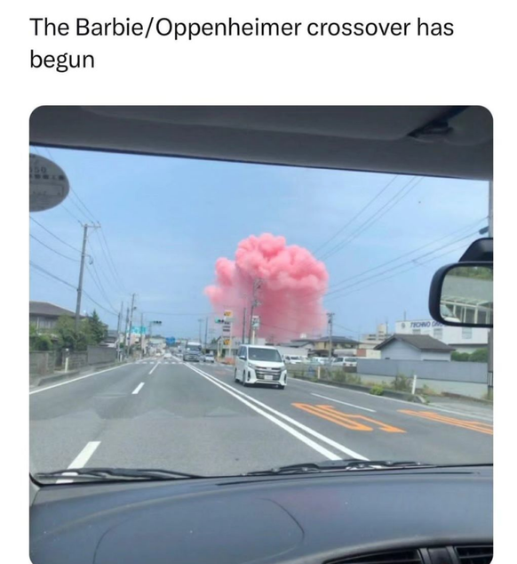 Barbenheimer Barbie Oppenheimer Meme

https://www.instagram.com/p/CuDylLUO-bQ/