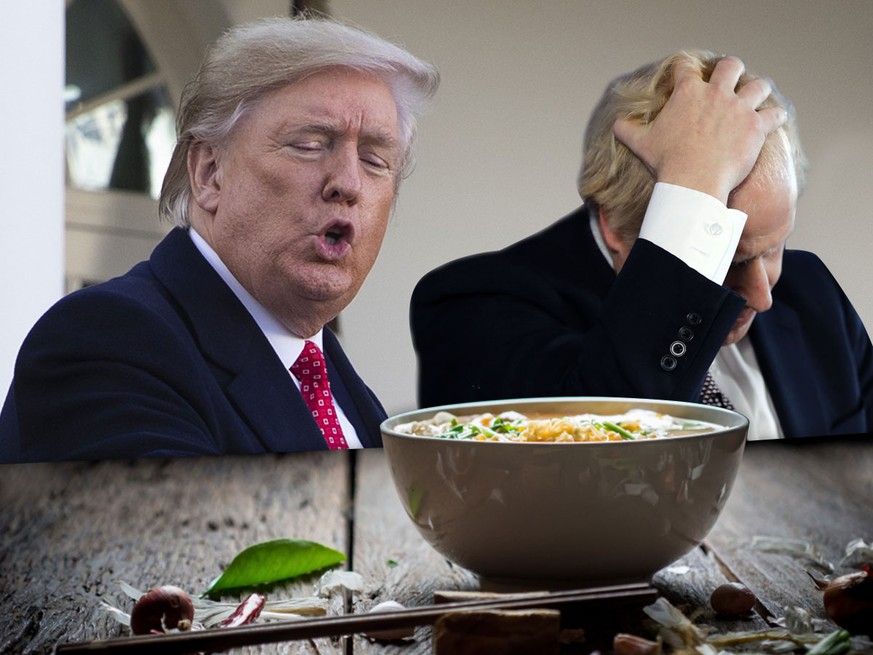 Trump spuckt Johnson in die Suppe