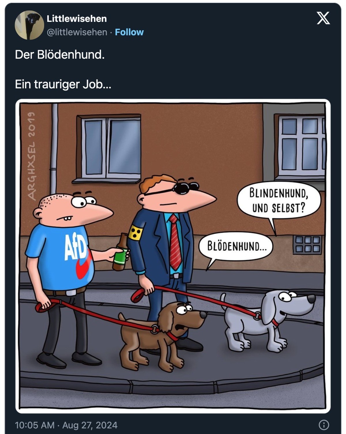 AfD-Karikatur